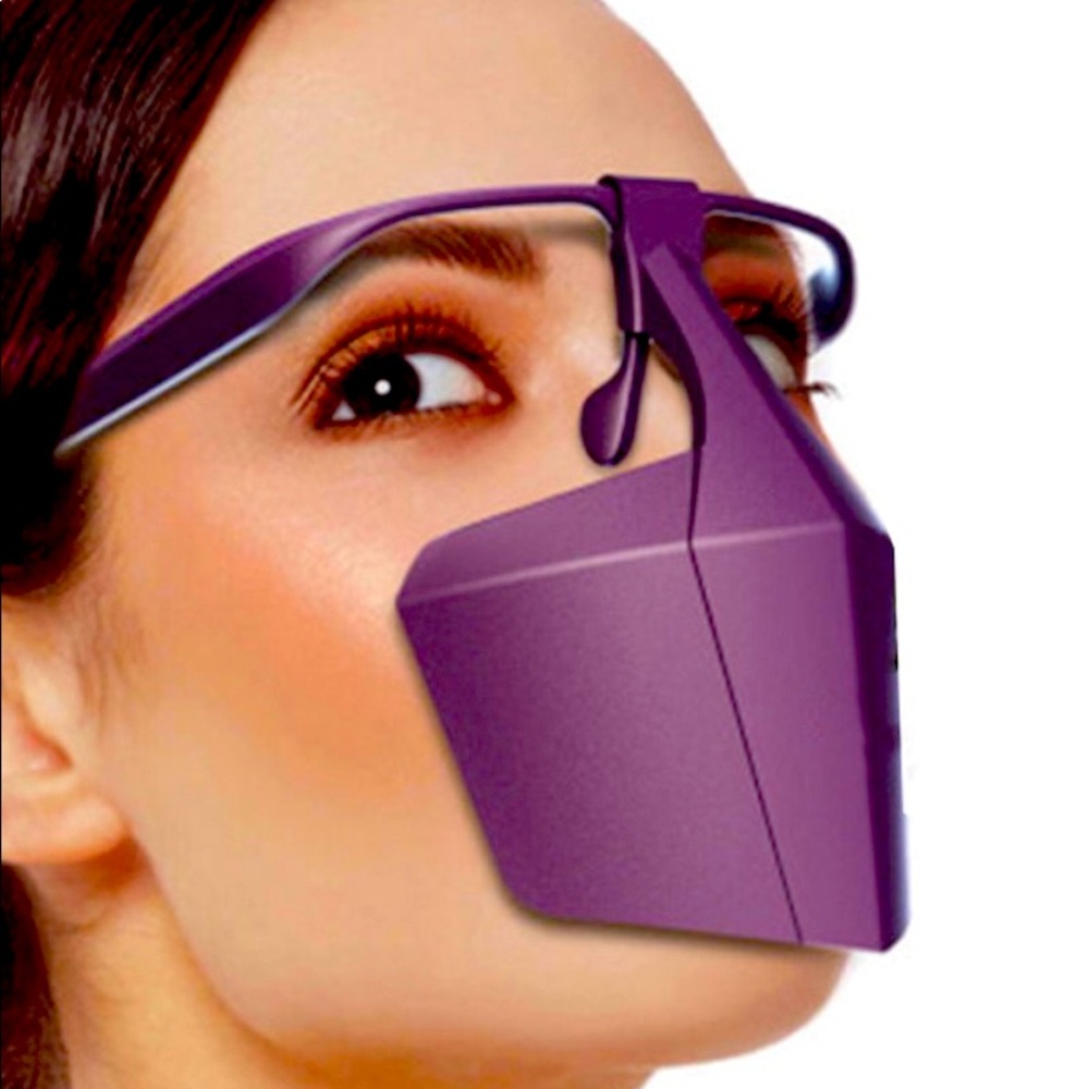 Fogless face mask